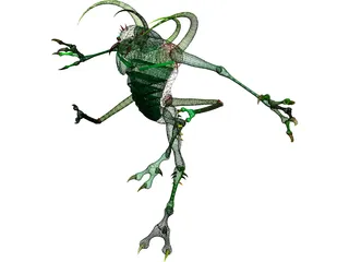Bugman 3D Model preview