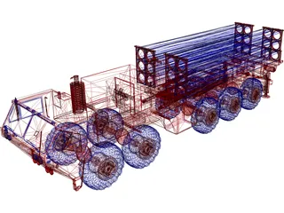 THAAD 3D Model preview