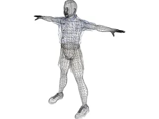 Man 3D Model preview