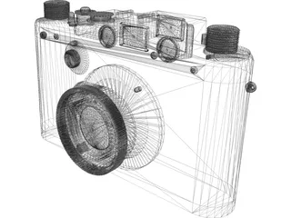 Camera 3D Model preview