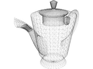 Coffee Pot 3D Model preview