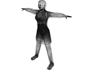 Woman 3D Model preview