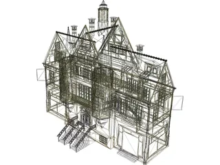 Hotel 3D Model preview