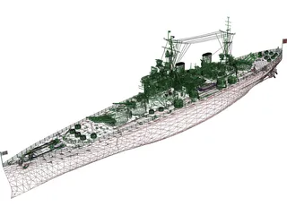 King George V 3D Model preview