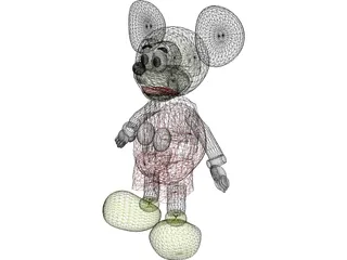 Mickey Mouse 3D Model preview