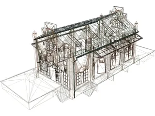Store 3D Model preview