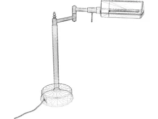 Table Lamp 3D Model preview