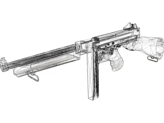 Thompson 3D Model preview