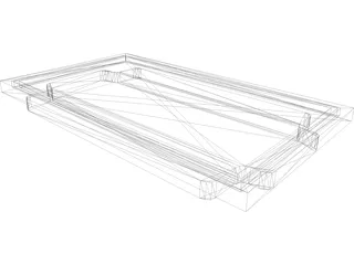 Plasma TV 3D Model preview