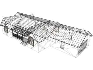 House 3D Model preview