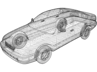 Toyota Avalon (1995) 3D Model preview