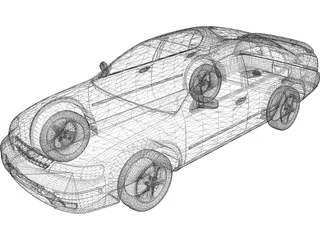 Nissan Maxima (1997) 3D Model preview