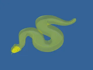 Snake Viper 3D Model preview