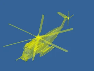 Sikorsky MH-53 Pave Low 3D Model preview