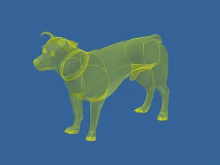 Dog 3D Model preview