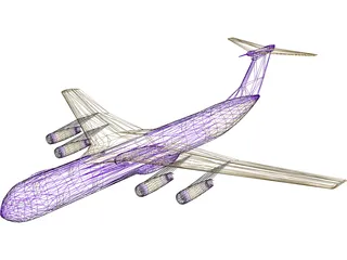 C-141 Starlifter 3D Model preview