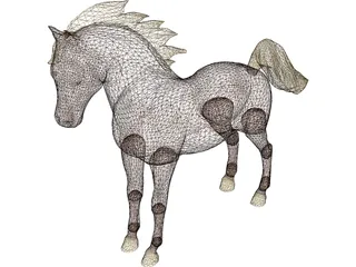 Horse 3D Model preview