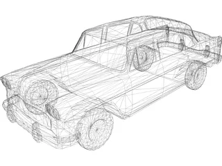 Checker Marathon (1972) 3D Model preview