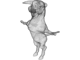 Bull 3D Model preview