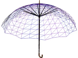 Umbrella 3D Model preview
