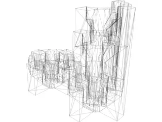 Foam Study Model 3D Model preview