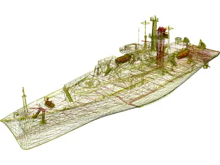 Survey Vessel T-AGS 60 Class 3D Model preview