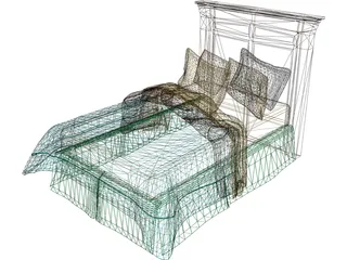 Bed 3D Model preview