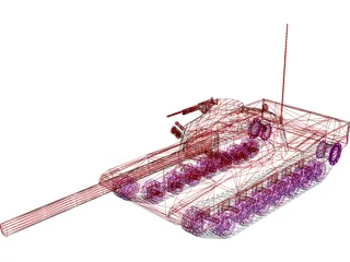 Tank 3D Model preview