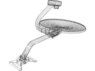 Satellite Dish 3D Model preview