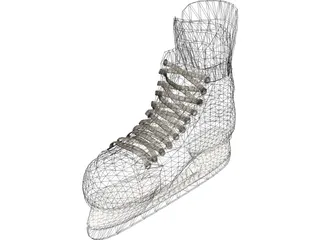 Ice Skate 3D Model preview