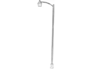Street Light 3D Model preview