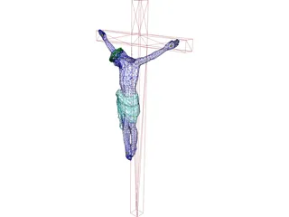 Crucifix 3D Model preview