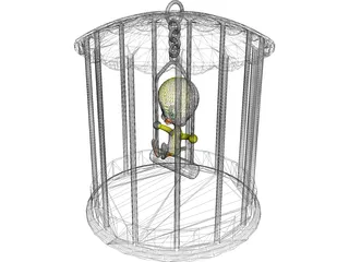 Tweety 3D Model preview