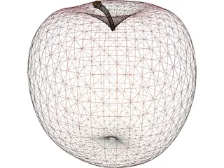 Apple 3D Model preview