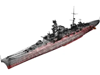 Blucher 3D Model preview