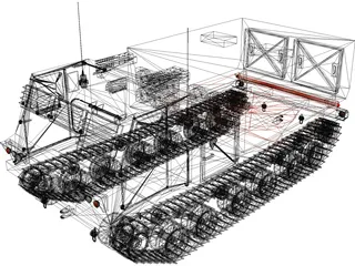 MLRS 3D Model preview