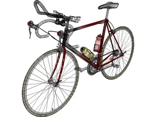 Bicycle 3D Model preview