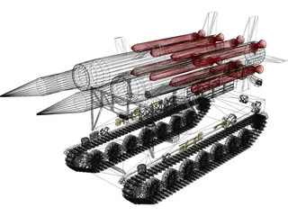 SA-4 3D Model preview