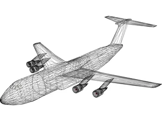 Lockheed C-5G Galaxy 3D Model preview