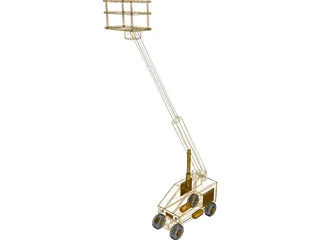 Manlift 3D Model preview