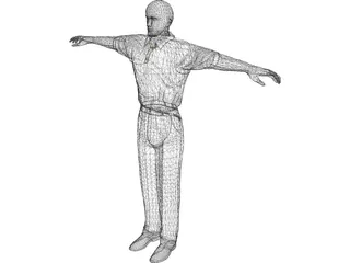 Man 3D Model preview
