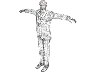 Man 3D Model preview