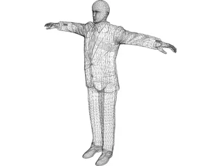 Man 3D Model preview