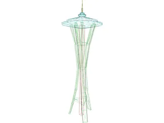 Space Needle 3D Model preview