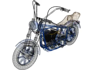 Harley-Davidson 3D Model preview