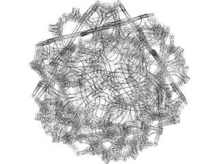 Buckyball 3D Model preview