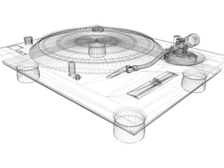 Turn Table 3D Model preview