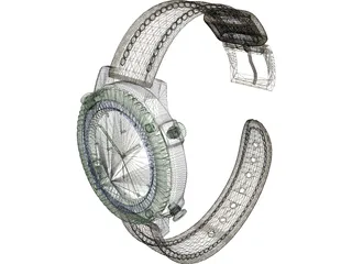 Watch Citizen 3D Model preview
