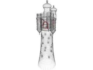 Lighthouse 3D Model preview