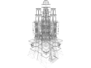 Tower 3D Model preview
